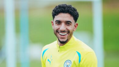 عمر مرموش - مانشستر سيتي - الدوري الإنجليزي