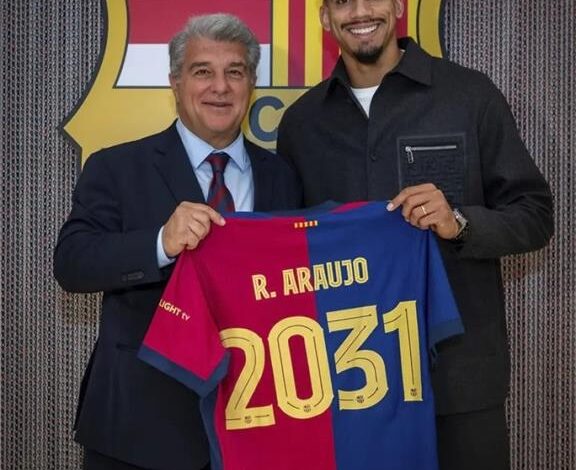 رونالد أراوخو - برشلونة - الدورس الإسباني