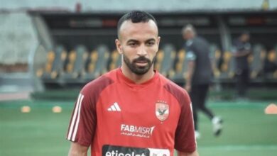 أفشة - الأهلي - الدوري المصري