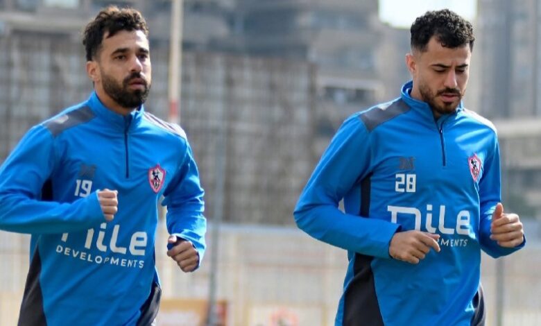 محمود الونش - عبدالله السعيد - الزمالك