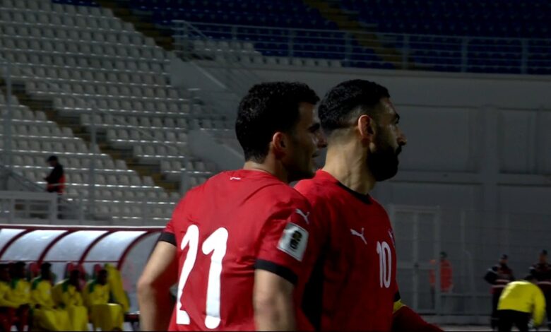 محمد صلاح - أحمد زيزو - منتخب مصر