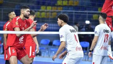 الزمالك - الأهلي - كأس مصر للطائرة