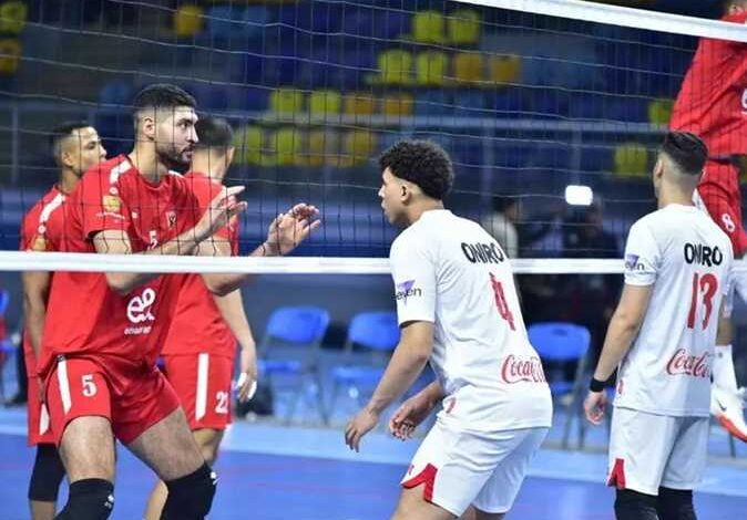 الزمالك - الأهلي - كأس مصر للطائرة