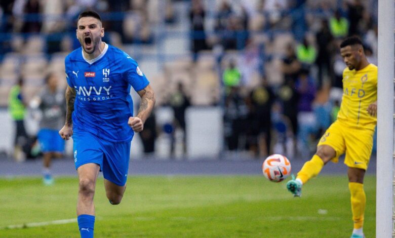الهلال - النصر - الدوري السعودي